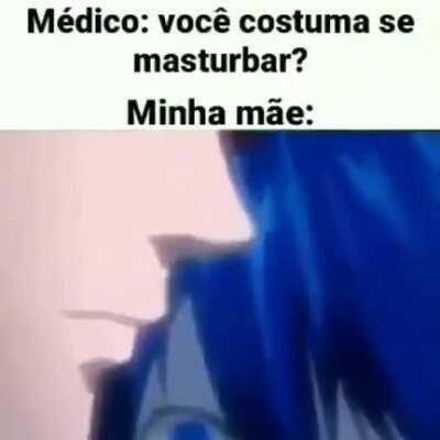 Qual médico tem a merda do retardo de perguntar isso pro muleke na FRENTE DA MÃE