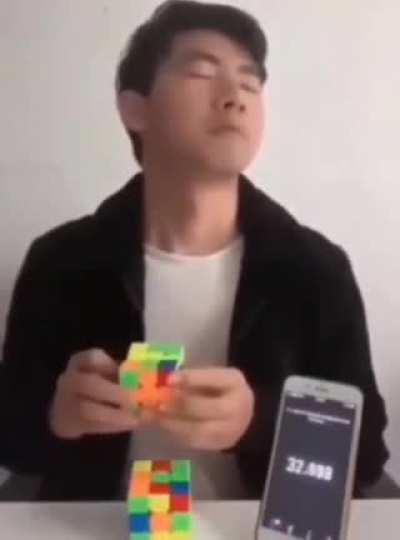 He changed the Rubix cube rules.