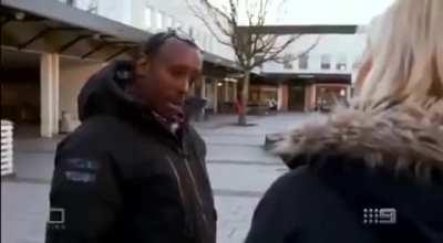 60 minutes travels to a &quot;no go zone&quot; in Sweden