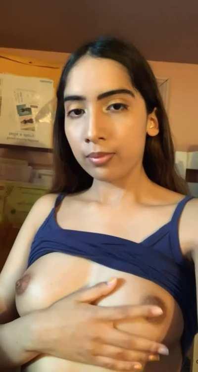 Be honest would guys actually suck a Latina with dark nipples? 🥺