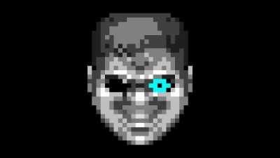 Doom but stylized in Megalovania