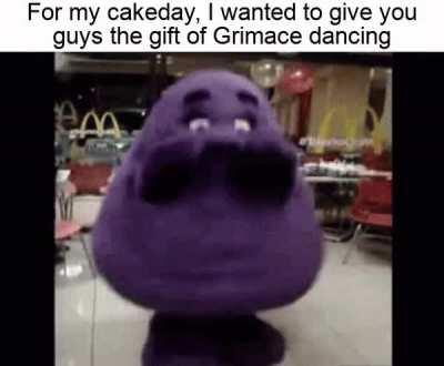 Grimace kinda thicc ngl