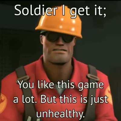 Soldier is a simp