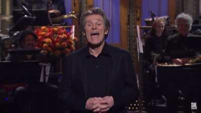 Willem Dafoe speaks “Wisconsin”