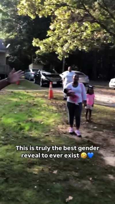 the best gender reveal ever