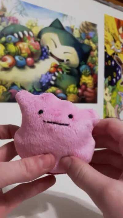 I made a reversible Ditto plushie!