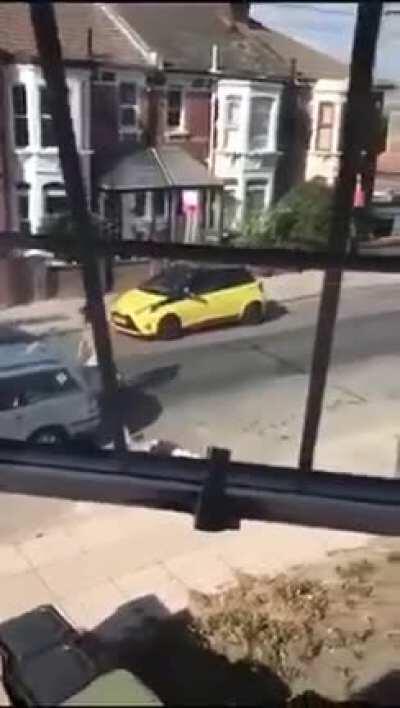 Road rage fight in Portsmouth,Uk.