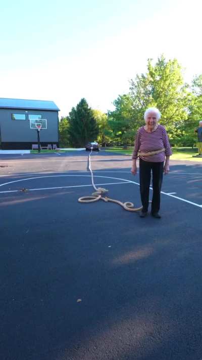 Making Grandma walk a little faster