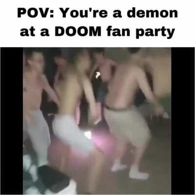 Doom fans during the rapture