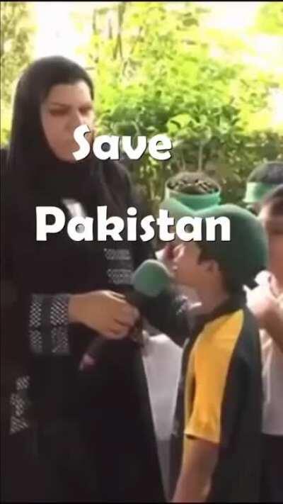 Saving Pakistan.