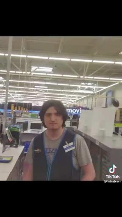 Walmart boy you tall handsome joy