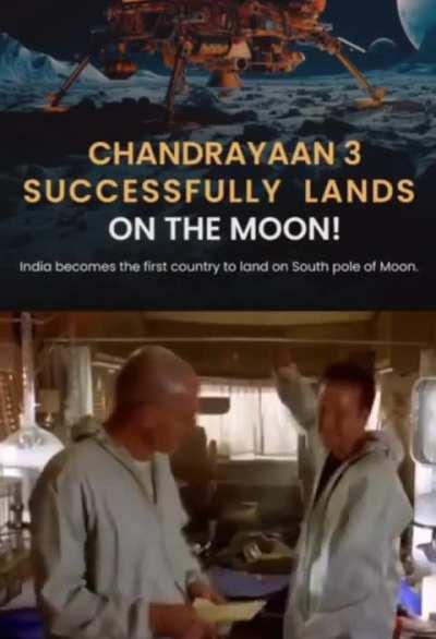 My honest reaction to Chandrayaan 3's landing