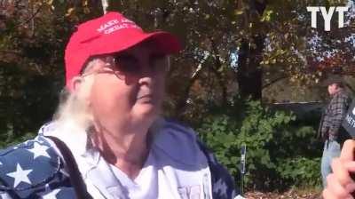 MAGA Karen says &quot;If Trump loses in 2024, I hope I die.&quot;