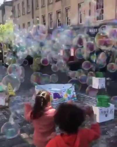 So many bubbles.