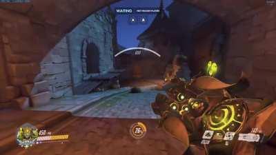 I used the Workshop to give Orisa a passive: Gallop