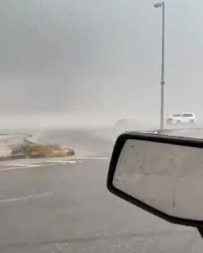 Heavy Rains at Abu Dhabi, The UAE