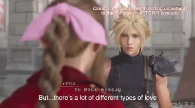 Cloud Wants that Love Confession - Body Language and Expression Analysis by @SixthGen2048 on X