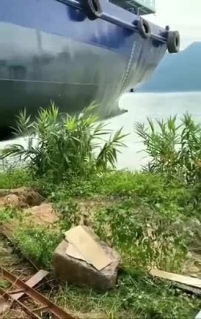 How to launch a ship in a third world country.