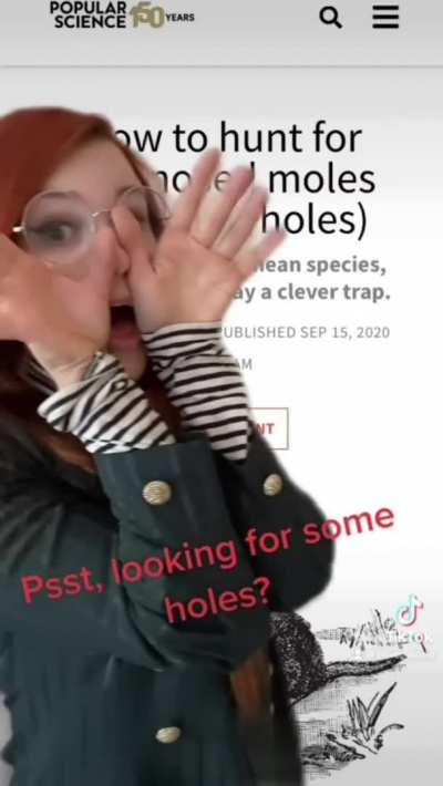 Glasses Redhead TikTok Porn GIF