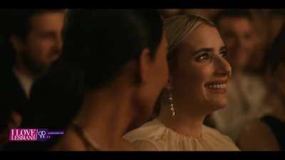 Emma Roberts (32) &amp;amp; Kim Kardashian (43) - &quot;American Horror Story: Delicate&quot; - Episode 7 - *AI ENHANCED*