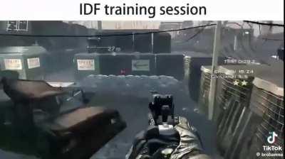 IDF training be like: