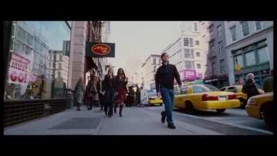 ? The legendary spiderman 3 dance scene but without the m...