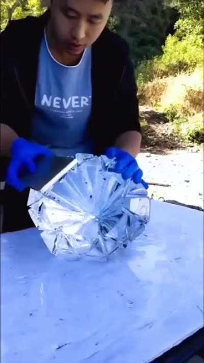 Ice carving skills