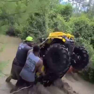 HMF while I jump on the ATV