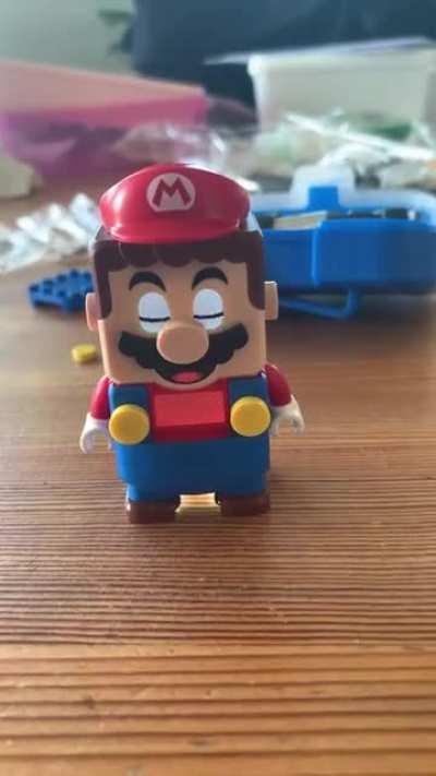 Why is my new LEGO Mario always dizzy?