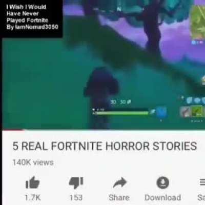 fortnite horror stories