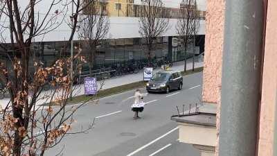 Samstag Nachmittag am Innrein. Innsbruck lebt.