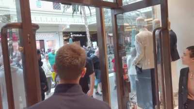 RAGE BOY: I had to punch him (Trafford centre)