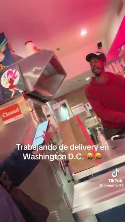 Store owner berates and intimidates Hispanic delivery driver