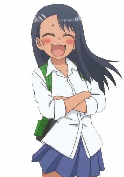 Nagatoro wiggle transparent gif