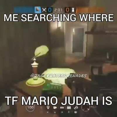 Has anyone seen Mario Judah?