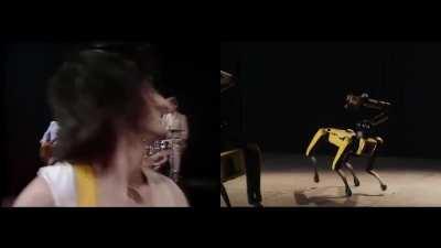 Boston Dynamic robots mimic Mick Jagger/The Rolling Stones dance moves