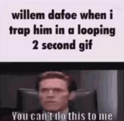 you sit and suffer William