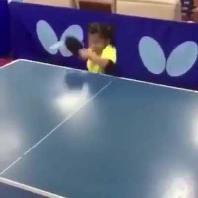 5 year old killing it...