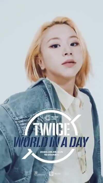 200726 Twitter Update - TWICE: World in A Day Moving Poster Chaeyoung