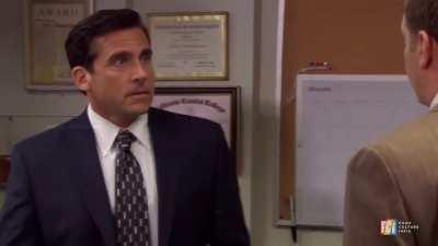 Micheal Scott in Office as I remember it