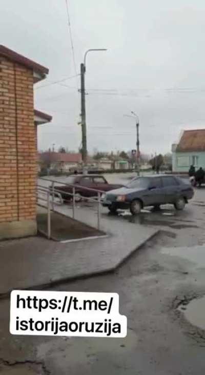 (25/02/22) Russian column headed from Melitopol towards Mariupol