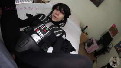 Darth Vader Cosplayer Girl Gets a Deep Pussy Fucking