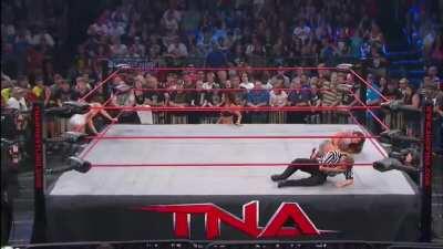 Mickie James mule kicked by Madison Rayne