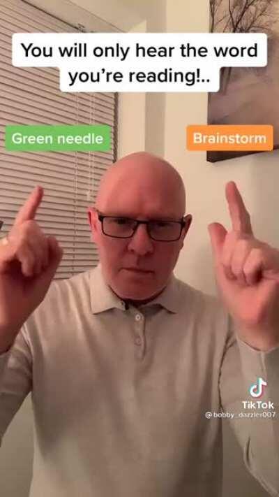 Wtf! Do you hear Green Needle or Brainstorm?