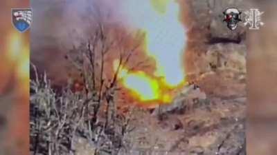 An Abandoned Russian T-90M is destroyed by Precise Ukrainian FPV Drone piloting from the Ukrainian SSO unit. As well as destroying some Desertcross UTV's. Somewhere in Donetsk [Published 11/04/2024]