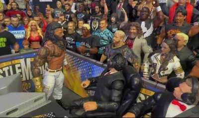 Brandon was on WSC’s Video in Wrestlemania in Roman Reigns vs The Rock!!