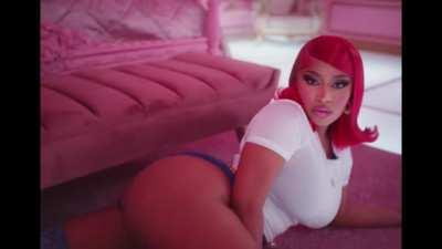 Nicki in the new Ice Spice vid