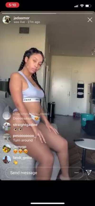 Jada’s ig live