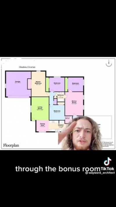 Worst house floor plan ever