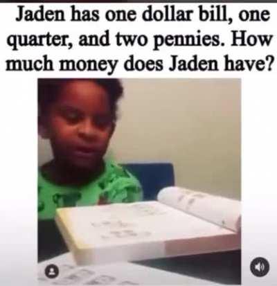 Jaden's broke😂😂